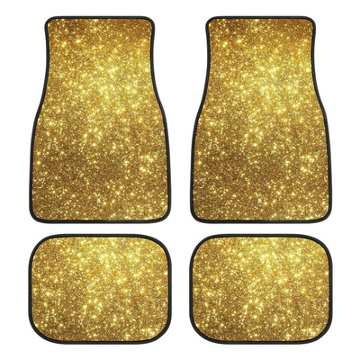 Covorașe de podea roz pentru mașină se potrivește cu majoritatea covorașelor de podea din cauciuc din interiorul mașinii Covorașe de podea cu model imprimat personalizat 4 buc