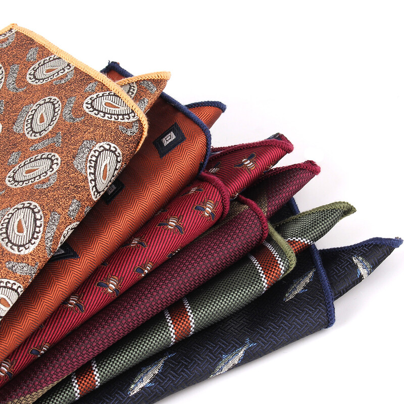 Odijela Džepni kvadrat za muškarce Žene Prugasti ručnik na prsima Hanky Gentlemen Hankies Muški rupčić džepni ručnik iz crtića Pokloni