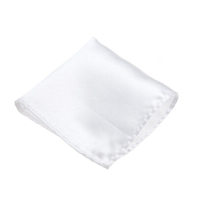 Batista din satin pentru bărbați, culoare solidă, epocă, pătrat de buzunar, costum simplu, pătrat de buzunar de mătase, pentru bărbați, nuntă, petrecere de afaceri