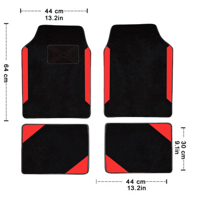 4Gb Universālie automašīnu grīdas paklājiņi priekš CHEVROLET Caprice HHR SS Monza Optra Bolt Lacetti S10 zamšādas paklāja auto salona piederumi