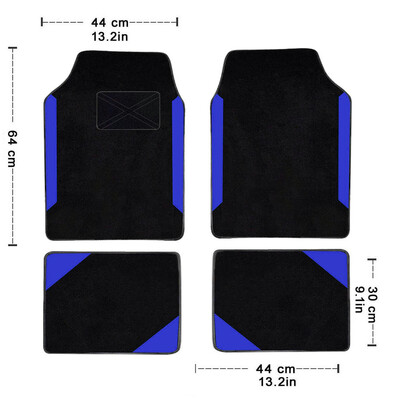 4Gb Universālie automašīnu grīdas paklājiņi priekš CHEVROLET Caprice HHR SS Monza Optra Bolt Lacetti S10 zamšādas paklāja auto salona piederumi