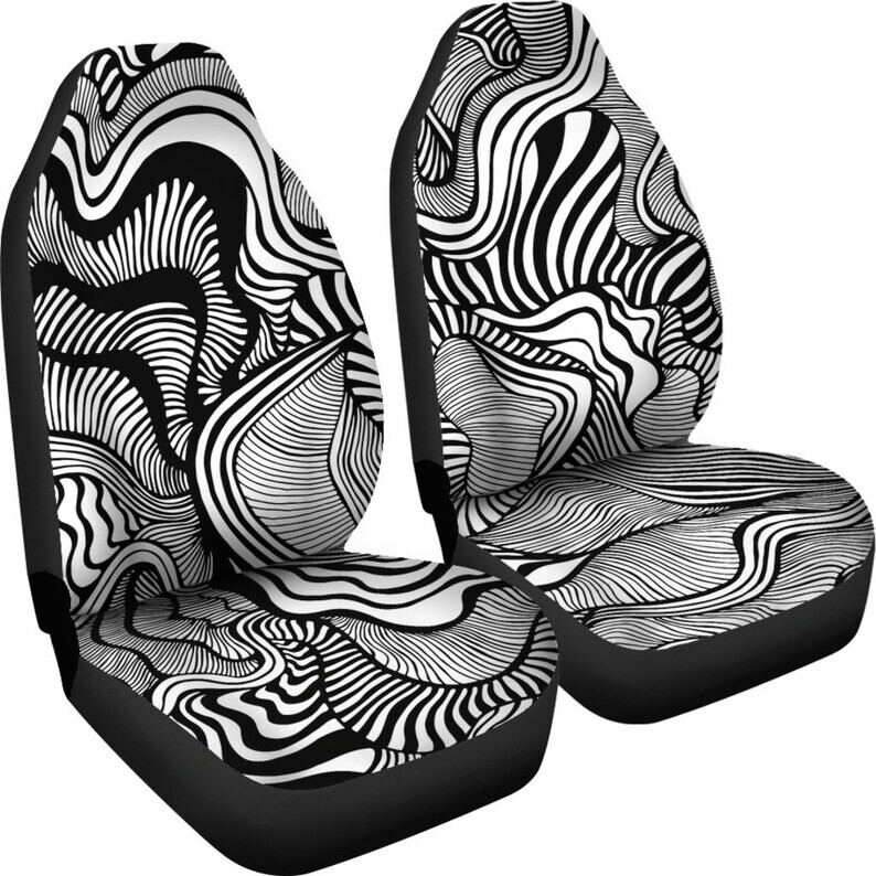Trippy Doodles automašīnu sēdekļu pārvalki transportlīdzekļiem 