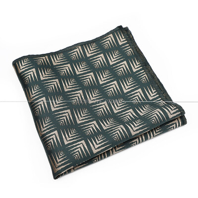 Modni muški poliester 24 cm s džepnim kvadratom na pruge s cvjetnim crveno-plavim smeđim klasičnim poslovnim rupčićima Dodaci za vjenčanje