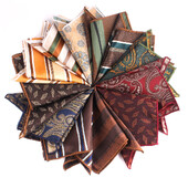 Квадрат с джоб на райе за мъже Дамски костюми Хавлиена кърпа за гърдите Сватбени кърпи Мъжка носна кърпа с флорални джобове за подаръци