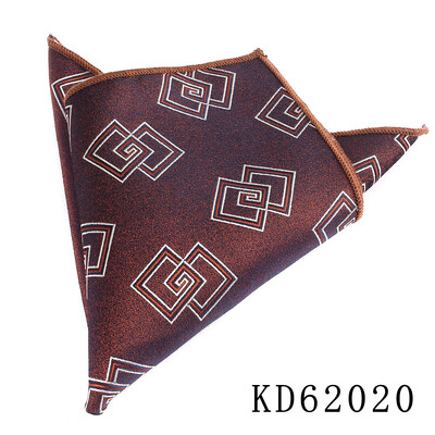 Квадрат с джоб на райе за мъже Дамски костюми Хавлиена кърпа за гърдите Сватбени кърпи Мъжка носна кърпа с флорални джобове за подаръци