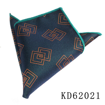 Квадрат с джоб на райе за мъже Дамски костюми Хавлиена кърпа за гърдите Сватбени кърпи Мъжка носна кърпа с флорални джобове за подаръци