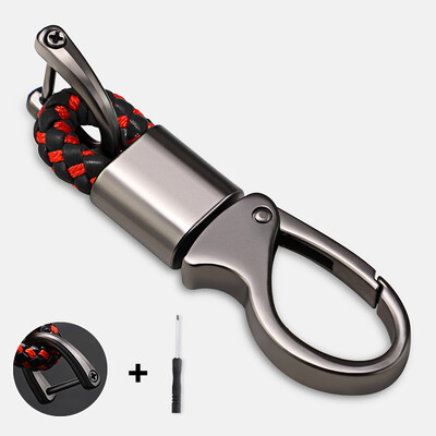 Breloc cu frânghie împletită din aliaj de zinc, accesorii pentru inel pentru chei pentru MG HS 2022 ZST ZS MG3 MG5 MG6 MG7 GT GS Hector ZX EZS EHS