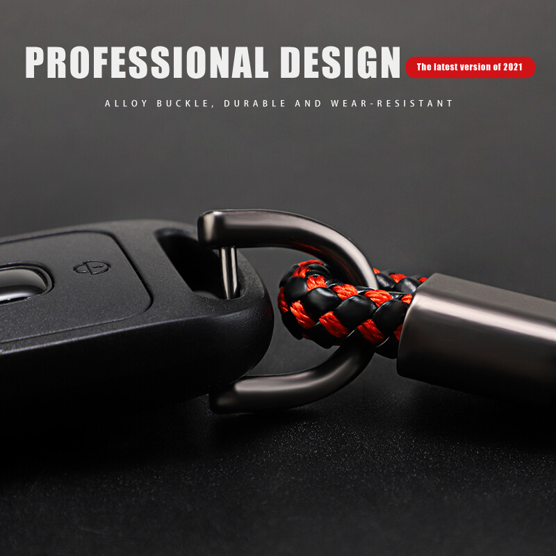 Breloc cu frânghie împletită din aliaj de zinc, accesorii pentru inel pentru chei pentru MG HS 2022 ZST ZS MG3 MG5 MG6 MG7 GT GS Hector ZX EZS EHS