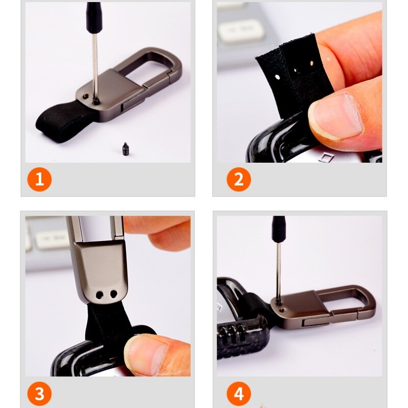 Automašīnas atslēgu piekariņš no īstas ādas Automašīnas atslēgu piekariņš, piekarināms atslēgu turētājs, moderns melns metālisks biznesa sieviešu vīriešu atslēgu piekariņi dāvana