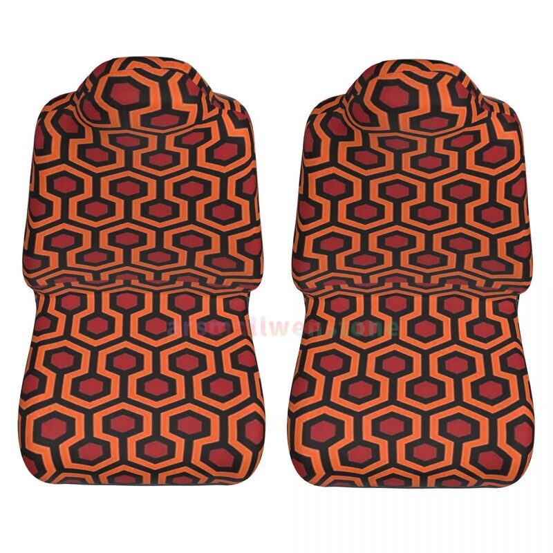 Overlook Keramička navlaka za autosjedalicu 2PCS Prednja navlaka za autosjedalicu Zaštitna navlaka za sjedalo protiv obraštanja Slatki dodaci za automobil