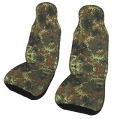 Flecktarn Camo Univerzalne navlake za auto sjedala Univerzalne prikladne za SUV limuzine Vojna kamuflažna navlaka za sjedala