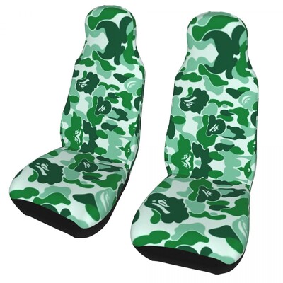Flecktarn Camo Univerzalne navlake za auto sjedala Univerzalne prikladne za SUV limuzine Vojna kamuflažna navlaka za sjedala