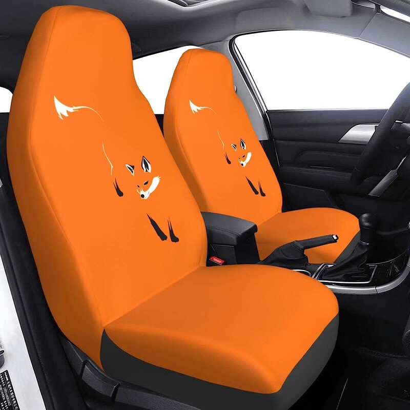 Orange Fox Huse Scaun Auto Set 2 Buc Accesorii Auto Interior Auto Protectoare Huse Covoraș Auto Vehicul