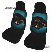 Adorabil Dachshund Husă universală pentru scaun auto Four Seasons AUTOYOUTH Pernă/Husa pentru scaun cu blană din poliester Accesorii pentru mașină