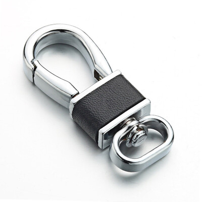 Breloc clasic din metal, individualitate, din piele, suport pentru brelocuri, cataramă cu arc, accesorii pentru bricolaj, lanț de geanți, brelocuri cu toate potrivirile K397