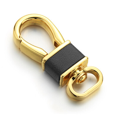 Breloc clasic din metal, individualitate, din piele, suport pentru brelocuri, cataramă cu arc, accesorii pentru bricolaj, lanț de geanți, brelocuri cu toate potrivirile K397