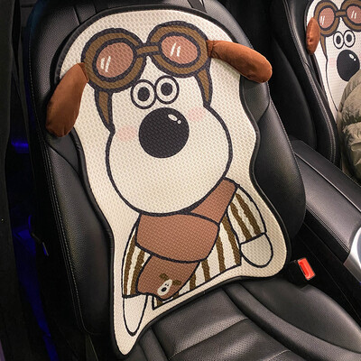 Uus multikas autoistme padi täiskomplekt hingav linane armas istmepadja kate Moekaunistus Sisustustarvikud universaalsed