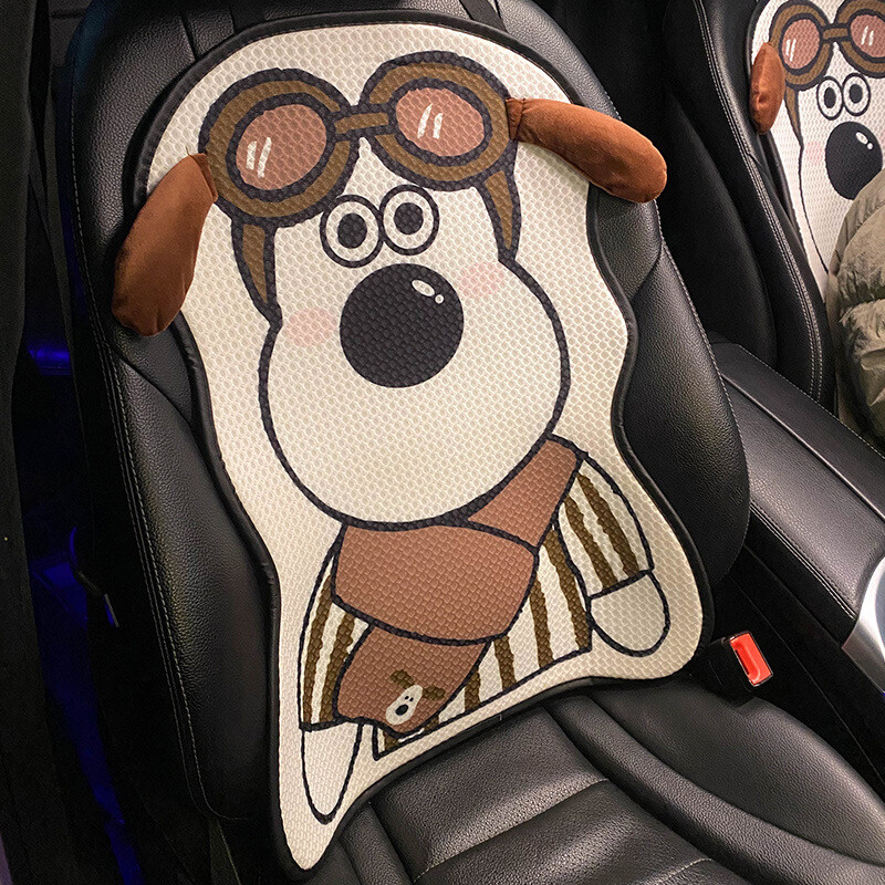 Uus multikas autoistme padi täiskomplekt hingav linane armas istmepadja kate Moekaunistus Sisustustarvikud universaalsed