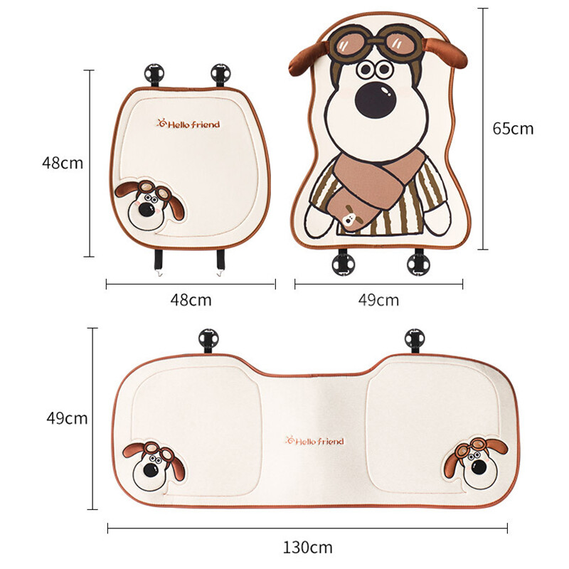Uus multikas autoistme padi täiskomplekt hingav linane armas istmepadja kate Moekaunistus Sisustustarvikud universaalsed