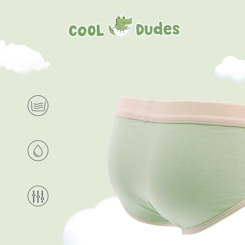 Berniukų apatinis trikotažas, vaikiška A klasė, berniukų grynos medvilnės boksai, vidutinės ir didelės vaikiškos trikampės animacinės kelnės, vientisas pristatymas