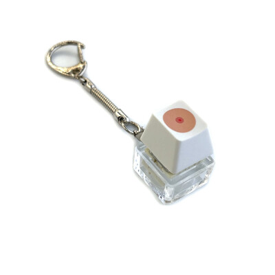 Breloc cu tastatură Jucărie pentru ameliorarea stresului Buton Fidget Keycap Fidget Breloc Tastatură Breloc Deget Tastatură Capace Jucărie