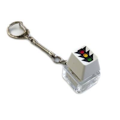Breloc cu tastatură Jucărie pentru ameliorarea stresului Buton Fidget Keycap Fidget Breloc Tastatură Breloc Deget Tastatură Capace Jucărie