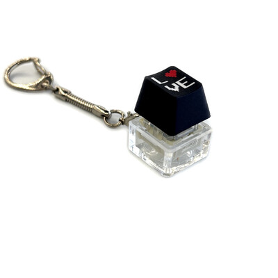 Breloc cu tastatură Jucărie pentru ameliorarea stresului Buton Fidget Keycap Fidget Breloc Tastatură Breloc Deget Tastatură Capace Jucărie