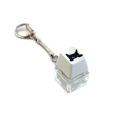 Breloc cu tastatură Jucărie pentru ameliorarea stresului Buton Fidget Keycap Fidget Breloc Tastatură Breloc Deget Tastatură Capace Jucărie