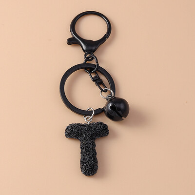 Jauks angļu burtu zvana burtu atslēgu piekariņš sievietēm vīriešiem automašīnu atslēgu turētājs rokassomu kulons atslēgu piekari Piederumi DIY rotaslietas dāvanas