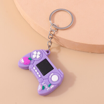 Drăguț pentru mașină de joc Breloc din rășină Consola de jocuri Brelocuri Brelocuri Cadouri de suvenir pentru femei Bărbați Chei de mașină Poșete Pandantive Breloc