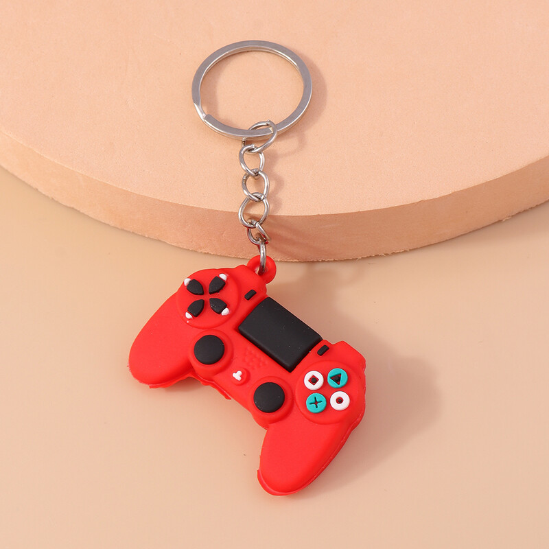 Drăguț pentru mașină de joc Breloc din rășină Consola de jocuri Brelocuri Brelocuri Cadouri de suvenir pentru femei Bărbați Chei de mașină Poșete Pandantive Breloc