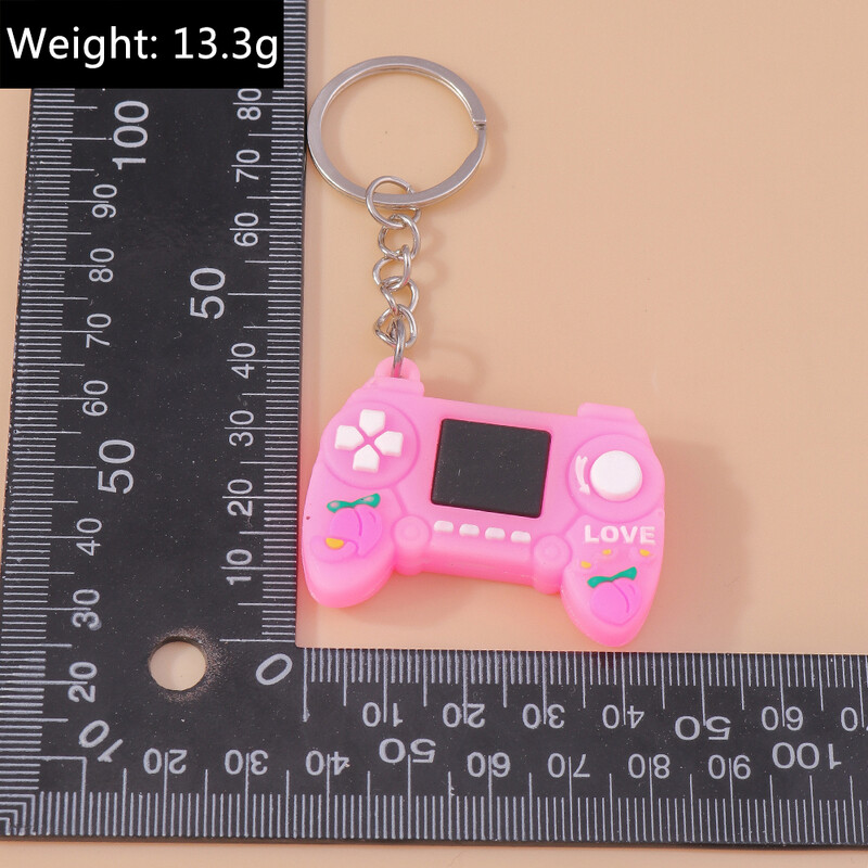 Drăguț pentru mașină de joc Breloc din rășină Consola de jocuri Brelocuri Brelocuri Cadouri de suvenir pentru femei Bărbați Chei de mașină Poșete Pandantive Breloc