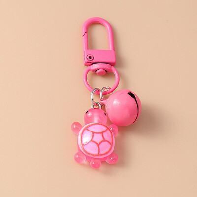 Breloc cu broasca testoasa animala din rasina colorata la moda pentru femei barbati chei masina geanta de mana pandantiv brelocuri bricolaj accesorii bijuterii