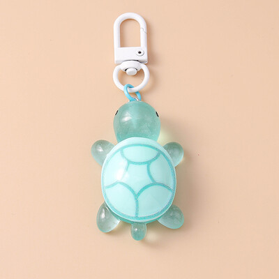 Breloc cu broasca testoasa animala din rasina colorata la moda pentru femei barbati chei masina geanta de mana pandantiv brelocuri bricolaj accesorii bijuterii