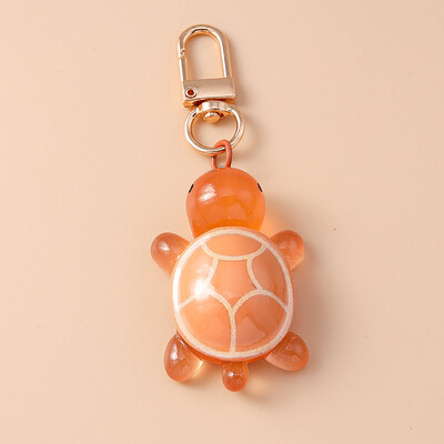 Breloc cu broasca testoasa animala din rasina colorata la moda pentru femei barbati chei masina geanta de mana pandantiv brelocuri bricolaj accesorii bijuterii