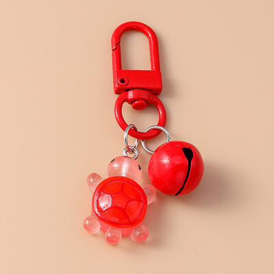 Breloc cu broasca testoasa animala din rasina colorata la moda pentru femei barbati chei masina geanta de mana pandantiv brelocuri bricolaj accesorii bijuterii