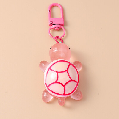 Breloc cu broasca testoasa animala din rasina colorata la moda pentru femei barbati chei masina geanta de mana pandantiv brelocuri bricolaj accesorii bijuterii