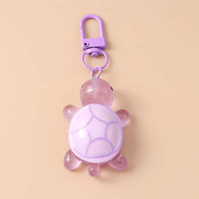 Breloc cu broasca testoasa animala din rasina colorata la moda pentru femei barbati chei masina geanta de mana pandantiv brelocuri bricolaj accesorii bijuterii