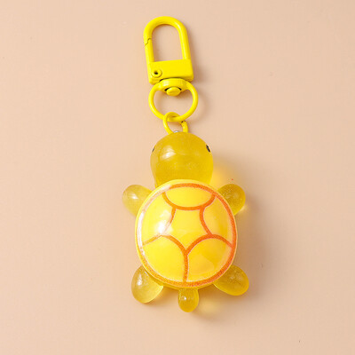 Breloc cu broasca testoasa animala din rasina colorata la moda pentru femei barbati chei masina geanta de mana pandantiv brelocuri bricolaj accesorii bijuterii