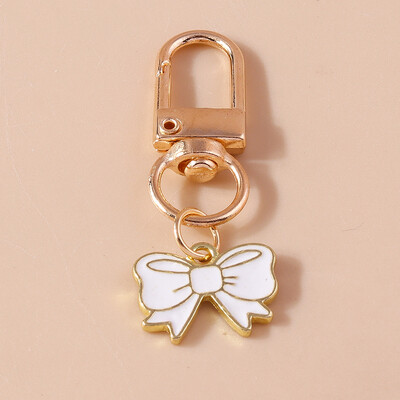 Breloc cu amprentă de câine din desene animate pentru femei bărbați chei mașini geantă pandantive Brelocuri Accesorii DIY bijuterii Cadouri