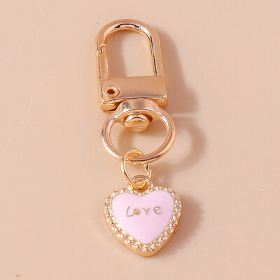 Breloc cu amprentă de câine din desene animate pentru femei bărbați chei mașini geantă pandantive Brelocuri Accesorii DIY bijuterii Cadouri