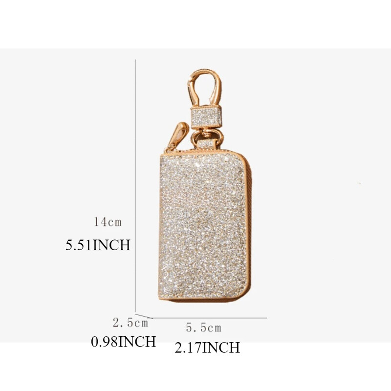 Mini Pu Car 3.4inc/8.7cm Keybag Unisex Depozitare Decoratiuni suspendate Catarama cheie Originalitate Flash Of Light Accesorii de personalitate