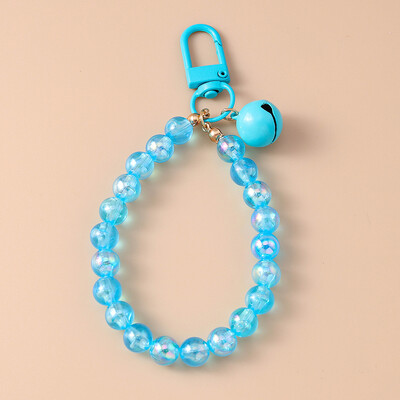 Breloc cu clopoțel cu mărgele de stea, colorat, lucrat manual, pentru chei de mașină, femei, bărbați, poșete, brelocuri, accesorii, bijuterii, cadouri