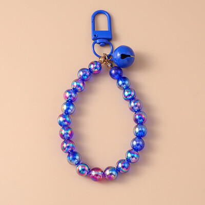 Breloc cu clopoțel cu mărgele de stea, colorat, lucrat manual, pentru chei de mașină, femei, bărbați, poșete, brelocuri, accesorii, bijuterii, cadouri