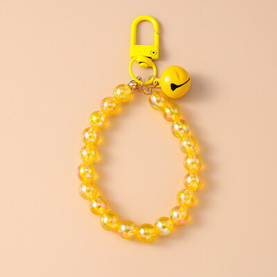 Breloc cu clopoțel cu mărgele de stea, colorat, lucrat manual, pentru chei de mașină, femei, bărbați, poșete, brelocuri, accesorii, bijuterii, cadouri