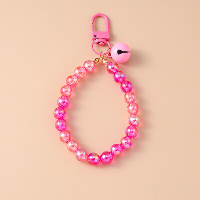 Breloc cu clopoțel cu mărgele de stea, colorat, lucrat manual, pentru chei de mașină, femei, bărbați, poșete, brelocuri, accesorii, bijuterii, cadouri