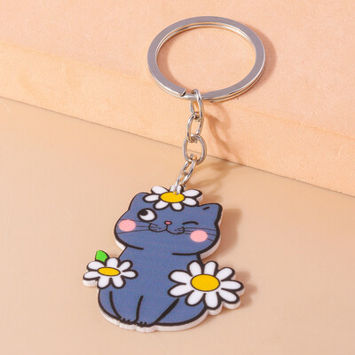 Breloc creativ extraterestru din rășină Inimă Animal Breloc Pandantive pentru bărbați Femei Suport cheie Poșetă Decor Charms DIY Bijuterii Cadouri