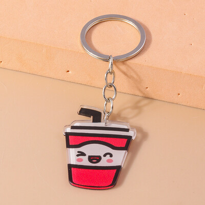 Breloc creativ extraterestru din rășină Inimă Animal Breloc Pandantive pentru bărbați Femei Suport cheie Poșetă Decor Charms DIY Bijuterii Cadouri