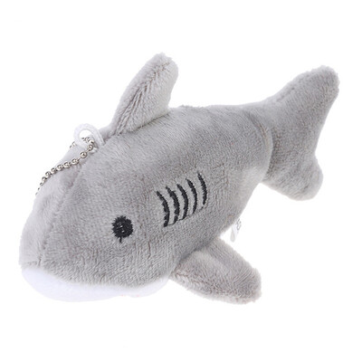 Păpușă Rucsac Breloc Simulare Rechin 12CM Geantă Pandantiv Breloc Pandantiv Rechin Jucărie de pluș Ocean Animal Rechin Breloc DIY