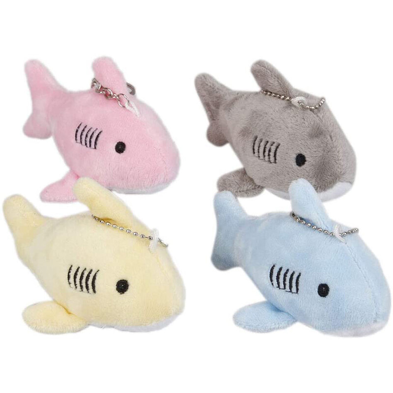 Păpușă Rucsac Breloc Simulare Rechin 12CM Geantă Pandantiv Breloc Pandantiv Rechin Jucărie de pluș Ocean Animal Rechin Breloc DIY